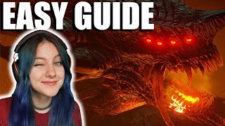 Demons Souls Dragon God EASY GUIDE [upl. by Aihsoek]