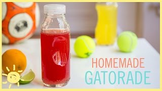 EAT  Homemade Gatorade [upl. by Aiekal]