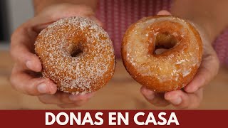 Rosquillas Donas Caseras sin Levadura  Katastrofa La Cocina [upl. by Asirak947]