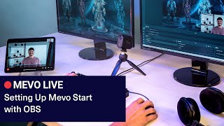 Setting Up Mevo Start with OBS  Mevo Live 1022 [upl. by Tegirb415]