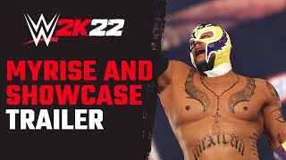 WWE 2K22 MyRISE amp 2K Showcase Trailer [upl. by Cutlerr]