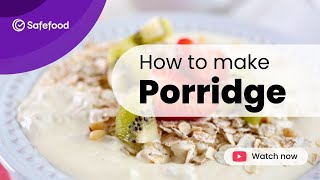 How to make porridge [upl. by Sabah]