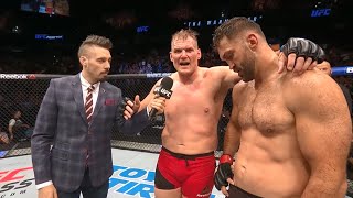 Fight Night Hamburg Josh Barnett Octagon Interview [upl. by Gudrun]