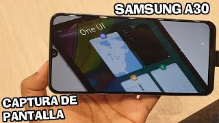 SAMSUNG GALAXY A30 ☑️Cómo Hacer Screenshot FACIL O Captura De Pantalla 📲📲OrientadorMovil [upl. by Skelly]