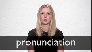 How to pronounce PRONUNCIATION in British English [upl. by Yram]