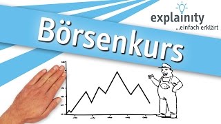 Börsenkurs einfach erklärt explainity® Erklärvideo [upl. by Joel73]