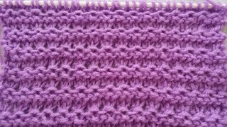 Pletenje 4 Tunski bod  Knitting tutorial  Twisted Knit Stitchs [upl. by Eylrahc836]