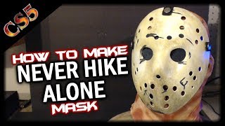 DIY How to Make a Never Hike Alone Jason Mask Step by Step Tutorial [upl. by Ylil]