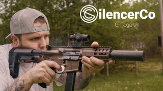 SilencerCo Omega 9k Best Can On The Market [upl. by Haiel]