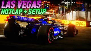 F1 24 Las Vegas Hotlap  Setup  129310 [upl. by Nottage]