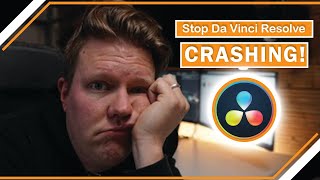 How To Stop Da Vinci Resolve Freezing And Crashing NVIDIA [upl. by Lebasiram]