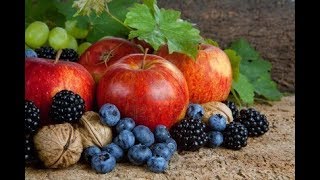 LES FRUITS DAUTOMNE  chanson enfantine interprétée par Agathe MD [upl. by Shermy]