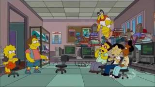 The Simpsons  Angry Nerds [upl. by Relyuhcs]