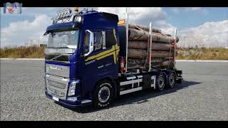 Tamiya 114 quotVolvo FH16 Timbertruckquot [upl. by Ortiz]