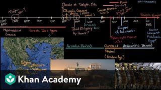 Overview of ancient Greece  World History  Khan Academy [upl. by Ainollopa162]