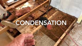 How to repair a rotted mobile home floor Single Wide Mobile Home video 1 [upl. by Consuela650]