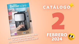 Catálogo Betterware Febrero 2024 [upl. by Aroc213]