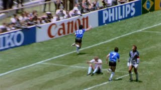 El gol de Maradona a los ingleses 1986 HD 1080p Remasterizado [upl. by Chad]