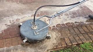 Cleaning Brick Pavers With A GP Surface Cleaner [upl. by Devonna326]