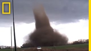 Getting Close to a Giant Tornado  National Geographic [upl. by Leeth226]