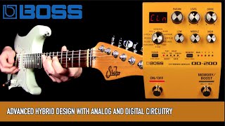 BOSS OD 200 Hybrid Overdrive [upl. by Kain357]