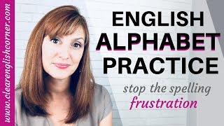 How to Say English Letters American English Alphabet Pronunciation [upl. by Celtic]