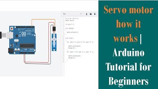 Servo Motor Basics  Arduino Tutorial For Beginners [upl. by Slin]