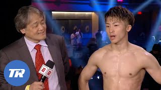 Nayoa Inoue Very Pleased with Performance Wants to be Undisputed  POSTFIGHT INTERVIEW [upl. by Miche123]