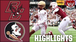 Florida State Seminoles vs Boston College Eagles  Full Game Highlights [upl. by Iruy]