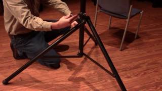 How to set up speaker stands [upl. by Mcgannon850]