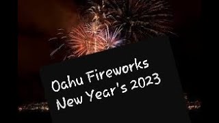 FireworksOahu HI2023 [upl. by Ahsitahs]