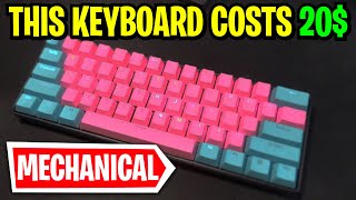 This Keybord only costs 20 Here is WHY Best Budget Gaming Keyboard 2021 [upl. by Akinot]