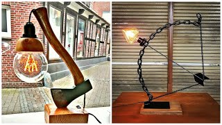 Homemade table lamps 35 beautiful ideas for inspiration [upl. by Kilbride696]