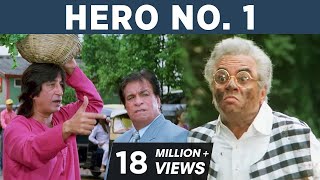 Hero No1  All comedy Scenes  Govinda  Karishma Kapoor  Paresh Rawal  Kader Khan [upl. by Booker563]