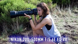 Ludicrous Telephoto Zoom Nikon 200500mm f56E ED VR Review [upl. by Eelnodnarb]