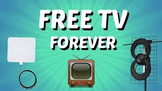 How to setup a TV Antenna How to get Free TV Forever [upl. by Aihsekat]