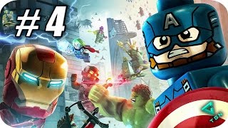 LEGO Marvel Vengadores  Gameplay Español  Capitulo 4  1080pHD [upl. by Ingvar]