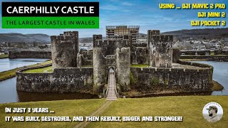 Caerphilly Castle  The Largest in Wales 2nd in Britain [upl. by Eseuqram671]