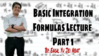 Basic Integration Formulas Lecture Part 1 [upl. by China695]