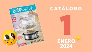 Catálogo Betterware Enero 2024 [upl. by Benia249]