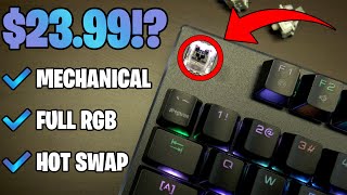 Top 5 GAMING KEYBOARDS Under 30 [upl. by Nisse]