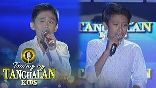 Tawag ng Tanghalan Kids Mackie Empuerto vs Lift John Demonteverde [upl. by Anaoy692]