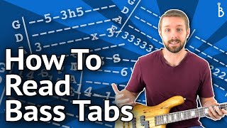 Bass Tabs Everything You Need To Know To Get Started Reading Bass Tabs [upl. by Ikoek]