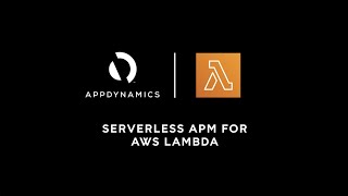 AppDynamics Micro Demo AWS Lambda Integration [upl. by Camilia]