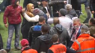 Riots Royal Antwerp  Eupen 30042016 [upl. by Gildus85]