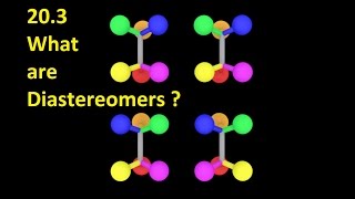 203 What are Diastereomers HL IB Chemistry [upl. by Newob]