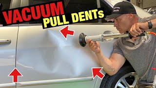 My Auto Body Dent Puller  VACUUM Paintless Dent Repair [upl. by Tillfourd]