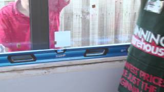 How To Install An Aluminium Window  DIY At Bunnings [upl. by Eirojram513]