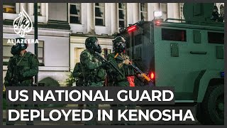 Kenosha protests National Guard troops deployed to Wisconsin [upl. by Morven]