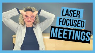 Effective Meetings TACTICS TO KEEP A MEETING ON TRACK [upl. by Oberon]